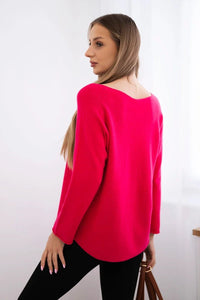Sweater IT - 64 / – Fuchsia цвет / color | Lexline Fashion