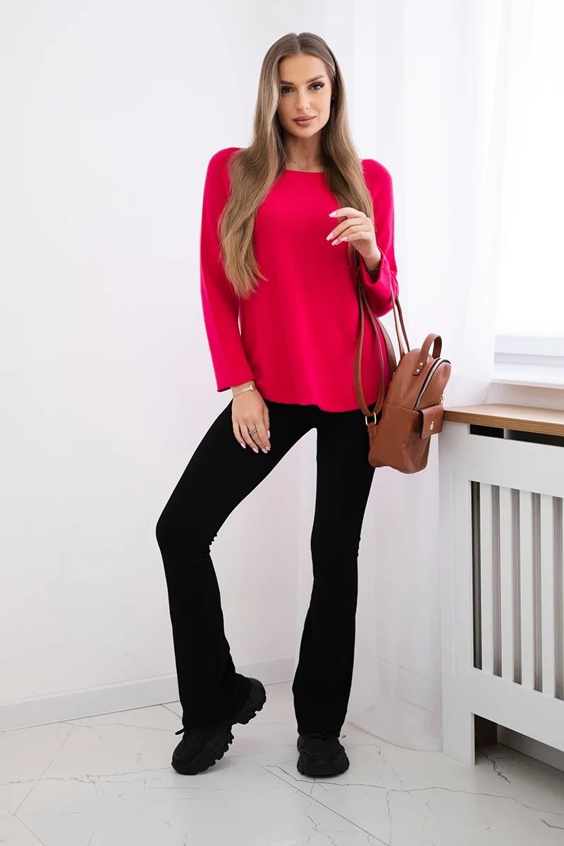 Sweater IT - 64 / – Fuchsia цвет / color | Lexline Fashion