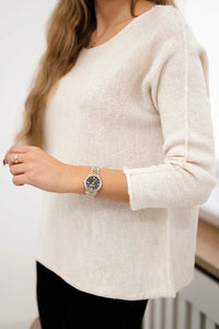 Sweater IT - 64 / – Light || Beige цвет / color | Lexline Fashion