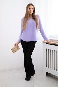 Sweater IT - 64 / – Purple цвет / color | Lexline Fashion
