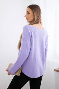 Sweater IT - 64 / – Purple цвет / color | Lexline Fashion