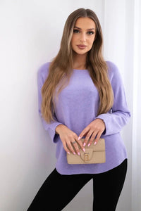 Sweater IT - 64 / – Purple цвет / color | Lexline Fashion