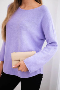 Sweater IT - 64 / – Purple цвет / color | Lexline Fashion