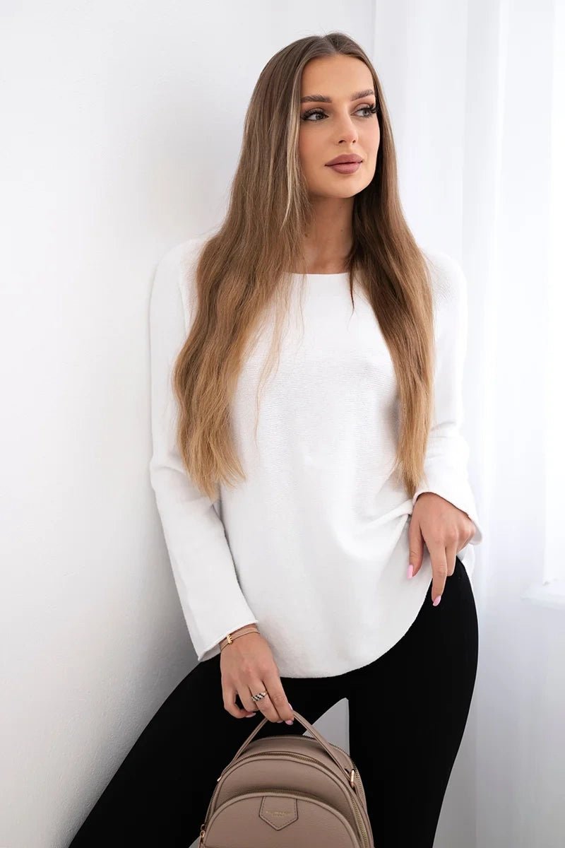Sweater IT - 64 / – White цвет / color | Lexline Fashion
