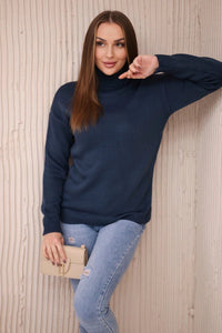 Sweater with a turtleneck 2020 - 16 / – Jeans цвет / color | Lexline Fashion