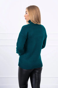 Sweater with a turtleneck 2020 - 16 / – Marine цвет / color | Lexline Fashion