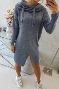 Sweater with envelope bottom 2019 - 6 / – Jeans || Light цвет / color | Lexline Fashion