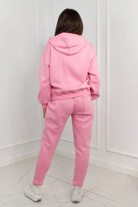 Sweatshirt + pants 9577 / – Pink || Light цвет / color | Lexline Fashion
