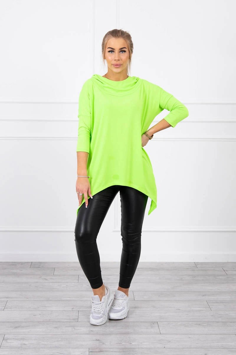 Sweatshirt with a print 9140 / – Kiwi цвет / color | Lexline Fashion