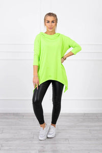 Sweatshirt with a print 9140 / – Kiwi цвет / color | Lexline Fashion