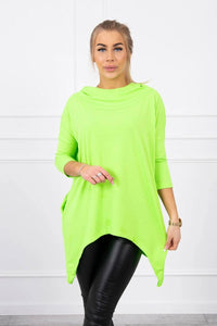 Sweatshirt with a print 9140 / – Kiwi цвет / color | Lexline Fashion