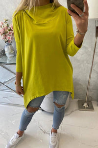 Sweatshirt with a print 9140 / – Kiwi цвет / color | Lexline Fashion