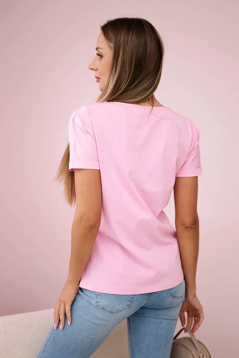 T-shirt Free Flight 5404 / – Powder цвет / color | Lexline Fashion