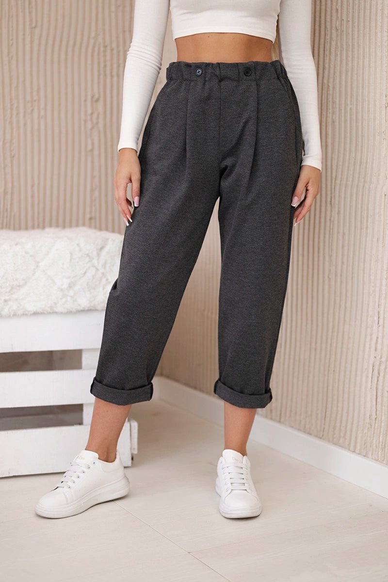 Trousers Punto Milano 6510V / – Graphite цвет / color | Lexline Fashion