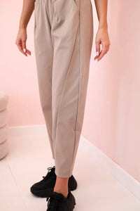 Trousers with pockets 6527 - 1 / – Camel цвет / color | Lexline Fashion