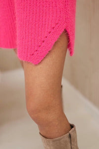 Turtleneck sweater ART2209 / – Pink || Neon цвет / color | Lexline Fashion