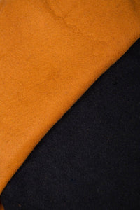 Two - color hoodie 9149 / – Camel цвет / color | Lexline Fashion
