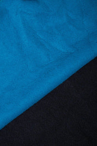 Two - color hoodie 9149 / – Marine цвет / color | Lexline Fashion
