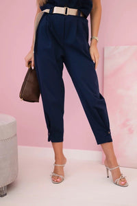 Vest + pants set 7135 / – Navy blue цвет / color | Lexline Fashion