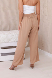 Wide - leg trousers IT - 41 / – Camel цвет / color | Lexline Fashion
