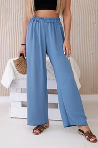 Wide - leg trousers IT - 41 / – Jeans цвет / color | Lexline Fashion