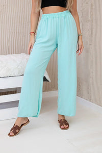Wide - leg trousers IT - 41 / – Mint цвет / color | Lexline Fashion