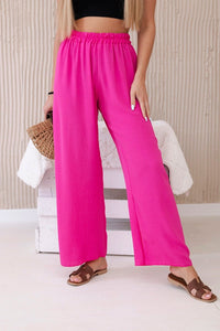 Wide - leg trousers IT - 41 / – Pink цвет / color | Lexline Fashion