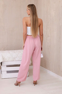 Wide - leg trousers IT - 41 / – Powder цвет / color | Lexline Fashion