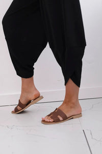 Wide Trousers with pockets IT - 37 / – Black цвет / color | Lexline Fashion