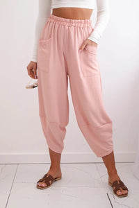 Wide Trousers with pockets IT - 37 / – Powder цвет / color | Lexline Fashion