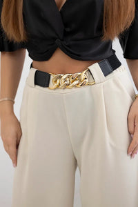 Wide viscose trousers 59100 - 28 / – Beige цвет / color | Lexline Fashion