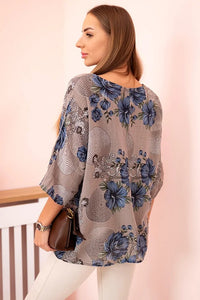 Women's cotton blouse 22003 - 1 / – Fango цвет / color | Lexline Fashion