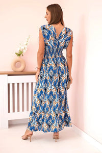 Women's cotton dress 1028 / – Jeans цвет / color | Lexline Fashion