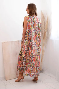 Women's cotton dress CL19 / – Pink цвет / color | Lexline Fashion