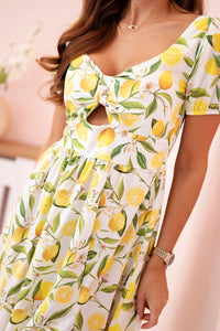 Women's dress ART23823 / – Ecru цвет / color | Lexline Fashion