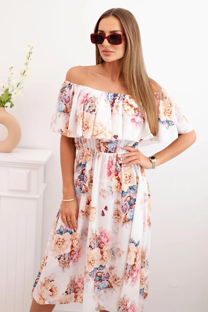 Women's dress IT - 74 / – Camel цвет / color | Lexline Fashion