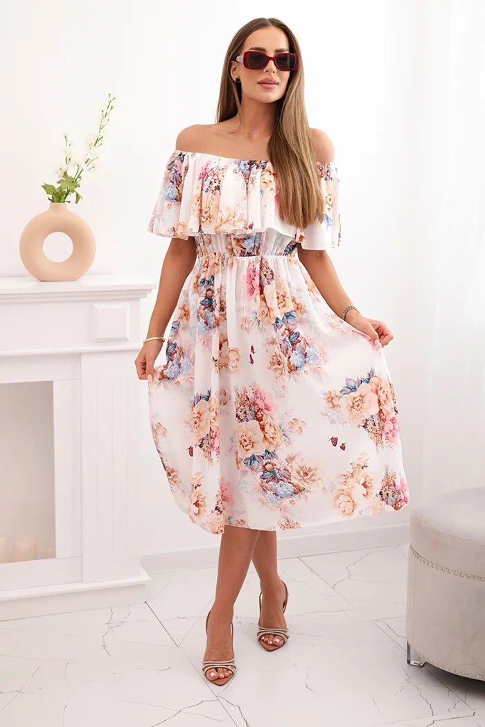 Women's dress IT - 74 / – Camel цвет / color | Lexline Fashion