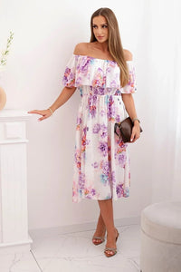 Women's dress IT - 74 / – Purple цвет / color | Lexline Fashion