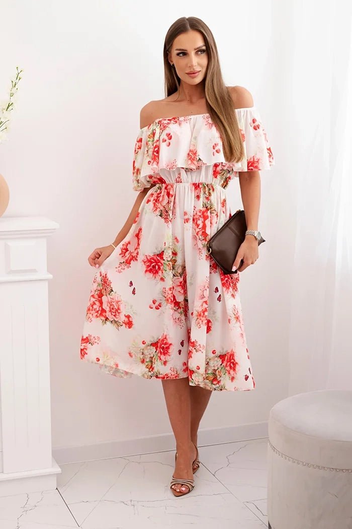 Women's dress IT - 74 / – Red цвет / color | Lexline Fashion