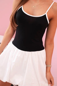 Women's dress with straps ART10051 / – Black цвет / color | Lexline Fashion