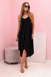 Women's dress with straps IT - 73 / – Black цвет / color | Lexline Fashion