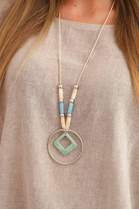 Women's linen - cotton short - sleeve blouse ART8003 / – Dark Beige цвет / color | Lexline Fashion