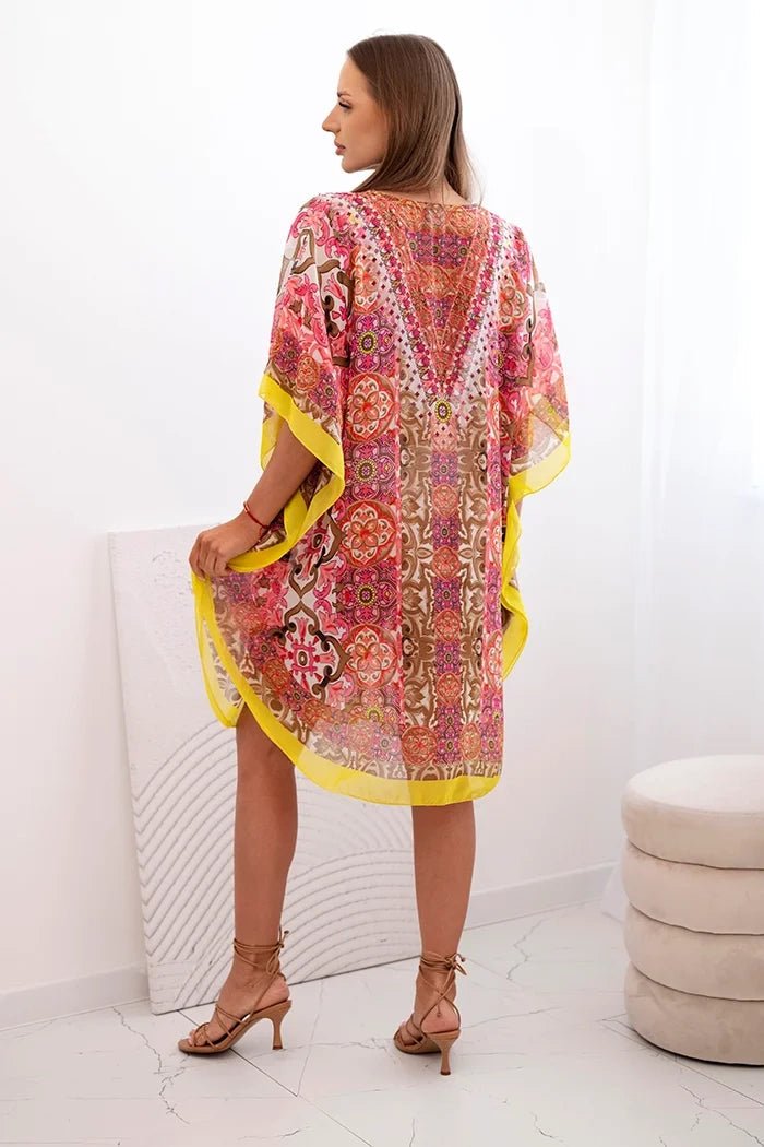 Women's poncho 183 / – Pink цвет / color | Lexline Fashion