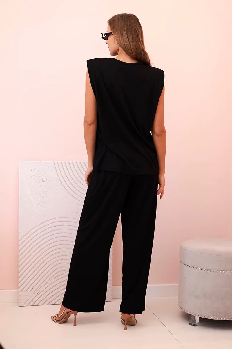 Women's set made of viscose ART0113 / – Black цвет / color | Lexline Fashion