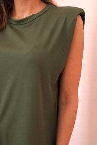 Women's set made of viscose ART0113 / – Khaki цвет / color | Lexline Fashion
