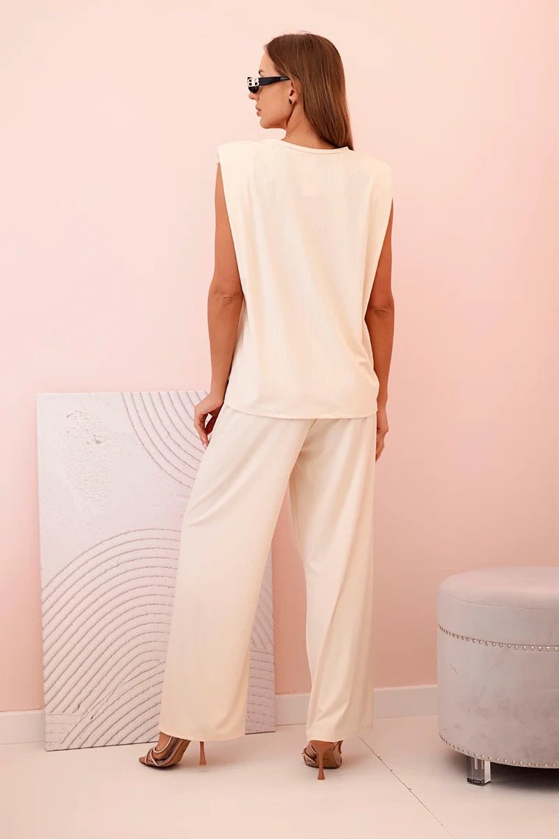 Women's set made of viscose ART0113 / – Light | Beige цвет / color | Lexline Fashion