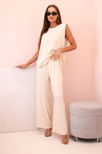Women's set made of viscose ART0113 / – Light | Beige цвет / color | Lexline Fashion
