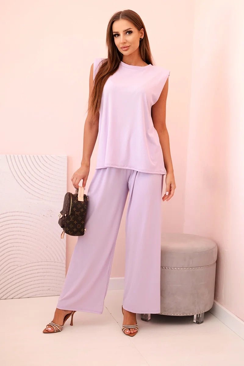 Women's set made of viscose ART0113 / – Light || Purple цвет / color | Lexline Fashion