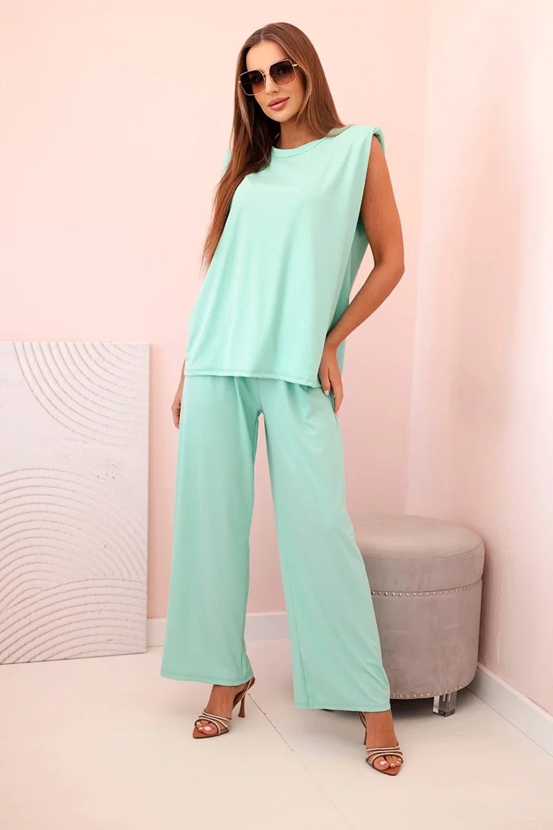 Women's set made of viscose ART0113 / – Mint цвет / color | Lexline Fashion