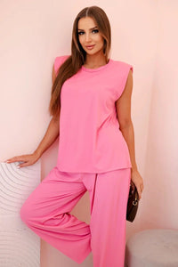 Women's set made of viscose ART0113 / – Pink цвет / color | Lexline Fashion